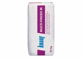 Knauf MULTI-FINISH M, gipsinis, mašininis, 25kg : Pakuotė - 25 kg