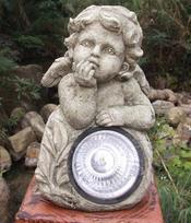 Šviečianti dekoracija angelas NF16528-1, 14.5 x 12 x 23 cm
