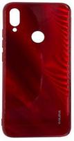 Evelatus Water Ripple Electroplating Back Case For Xiaomi Redmi Note 7 Red
