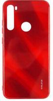 Evelatus Water Ripple Electroplating Back Case For Xiaomi Redmi Note 8 Red