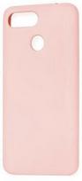 Evelatus Silicone Back Case For Xiaomi Redmi 6 Pink Sand