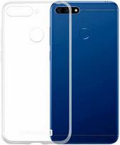 Evelatus Silicone Back Case For Huawei Y6 2018 Transparent
