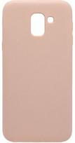 Evelatus Silicone Back Case For Samsung Galaxy J6 Plus Pink Sand