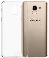 Evelatus Silicone Back Case For Samsung Galaxy J6 Plus Transparent