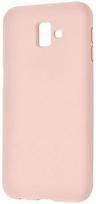 Evelatus Silicone Back Case For Samsung J4 Plus Pink Sand