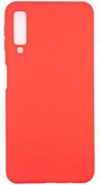 Evelatus Silikone Back Case For Samsung Galaxy A7 2018 Red
