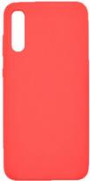 Evelatus Silicone Back Case For Samsung Galaxy A70 Red