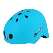 bmx salmas - Šalmas FORCE BMX 58-63cm L-XL (matinė mėlyna) - 1 nuotrauka