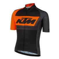 Marškinėliai KTM FT Race (juoda/oranžinė) M