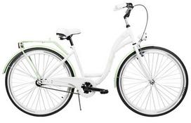 Dviratis AZIMUT City Lux 28" 2021 baltas-mint