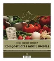 Kompostuotas arklių mėšlas, 10 l