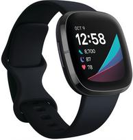 fitbit sense - Fitbit Sense Black (Juodas) - 1 nuotrauka