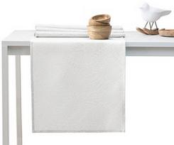 AmeliaHome Gaia AH/HMD Tablecloth Cream 30x100cm