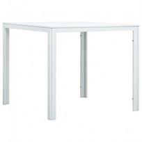 Pirkti Kavos staliukas, baltas, 78x78x74cm, HDPE, medienos imitacija - Photo 1