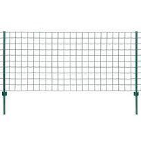 Euro tvoros komplektas, 20x1m, plienas, žalias