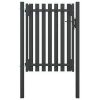 Sodo vartai, antracito spalvos, 1x1,7m, plienas