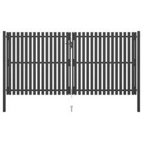 Sodo vartai, antracito spalvos, 4x2,25m, plienas