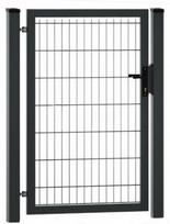 Varteliai su dviems stulpais 1230mm (Ral7016)