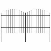 Sodo tvora su iečių viršug., juoda, (1,5-1,75)x3,4m, plienas
