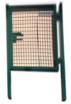 Varteliai su dviems stulpais 1730mm (Ral6005)