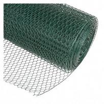 Šešiakampėmis akimis žalias pintas tinklas 0,8 x 25 x 25 x 1500 mm (25m)