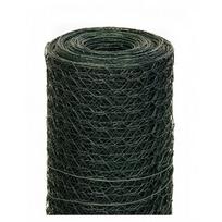 Šešiakampėmis akimis žalias pintas tinklas 0,8 x 25 x 25 x 1000 mm (25m)