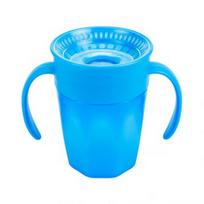 DR. BROWN'S gertuvė CHEERS 360, 200 ml, nuo 6 mėn., mėlyna spalva, 1 vnt.+dangtelis