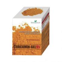 CURCUMIN GEL 95+ koncentruotas kurkumino kompleksas, aviečių skonio, 20 vnt.