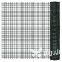 Vielinis tinklas, 10 x 1 m, dengtas PVC, galvanizuotas
