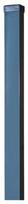 Pilkas tvoros stulpas, 40 x 60 x 2500 mm