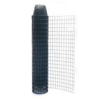 Tvoros tinklas, virintas, PVC, žalios sp., 100 x 75 x 2,2 mm x 1,5 x 25 m