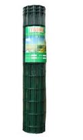 Tvoros tinklas EUROFENCE, virintas, PVC, žalios sp., 100 x 50 x 2,1 mm x 1,8 x 25 m