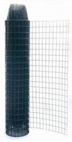 Tvoros tinklas, virintas, PVC, žalios sp., 100 x 75 x 2,2 mm x 1,2 x 25 m