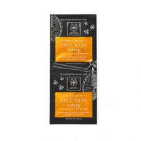  APIVITA drėkinamoji veido kaukė su medumi EXPRESS BEAUTY, 8 ml x 2 vnt.