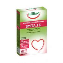  EQUILIBRA OMEGA 3-6, 32 minkštos kapsulės