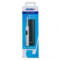  JORDAN elektrinis dantų šepetėlis CLEAN SMILE, su dėklu, juodas, 1 vnt.