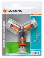 Gardena Two-way Hose Coupling Set 13mm 1/2"