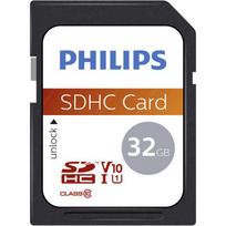 32gb atminties kortele - Philips SDHC Card 32GB Class 10 UHS-I U1 - 1 nuotrauka