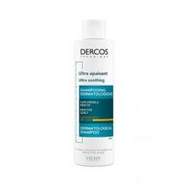 VICHY sausų plaukų šampūnas jautriai galvos odai DERCOS, 200 ml