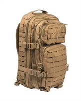 Kuprinė MIL-TEC Assault SM, Laser-Cut, 20l - šviesiai ruda