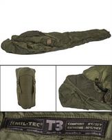 Miegmaišis MIL-TEC Tactical 3 - tamsiai žalias