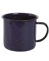 Emaliuotas puodelis MIL-TEC Western, 350 ml