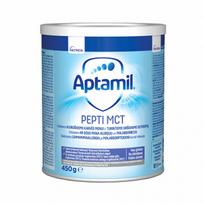  APTAMIL specialios paskirties pieno mišinys PEPTI MCT, nuo gimimo, 450 g