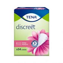 iklotai -  TENA įklotai DISCREET MINI MAGIC, 34 vnt. - 1 nuotrauka