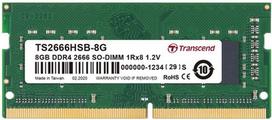 Transcend Green 8GB DDR4 2666MHZ SO-DIMM TS2666HSB-8G