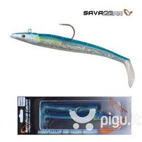 Guminukas SG Sandeel 18cm 100g mėlynas/sidabrinės spalvos