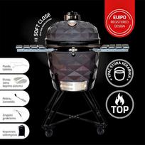 kamado pro - Kamadoclub PRO 2 Grey (Pilka) - 1 nuotrauka