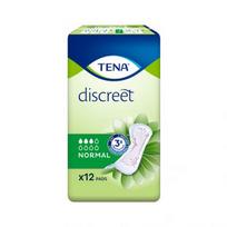 lady iklotai -  TENA paketai DISCREET NORMAL, 12 vnt. - 1 nuotrauka