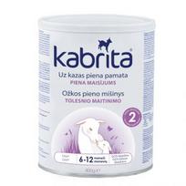  KABRITA 2 ožkos pieno mišinys, 6–12 mėn., 800 g