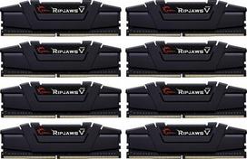 G.Skill DDR4 - 256 GB -3600 - CL - 18 - Octo-Kit, Ripjaws V (juodas, F4-3600C18Q2-256GVK)